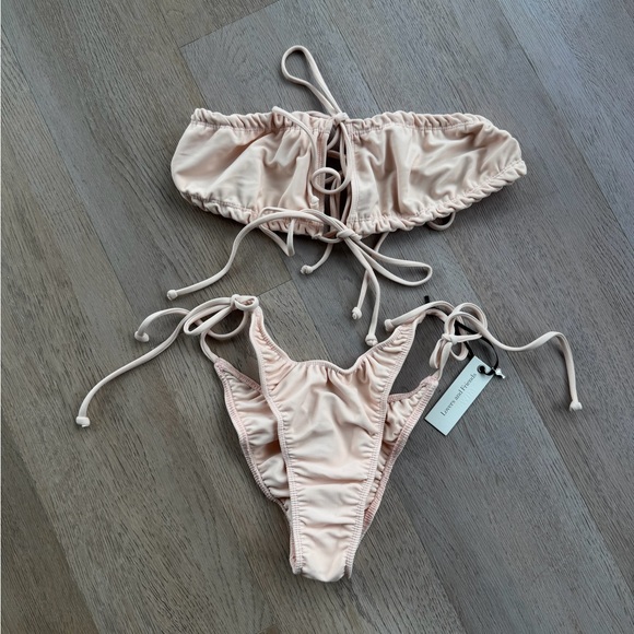 Lovers + Friends Light Pink Bikini Set - Picture 3 of 6